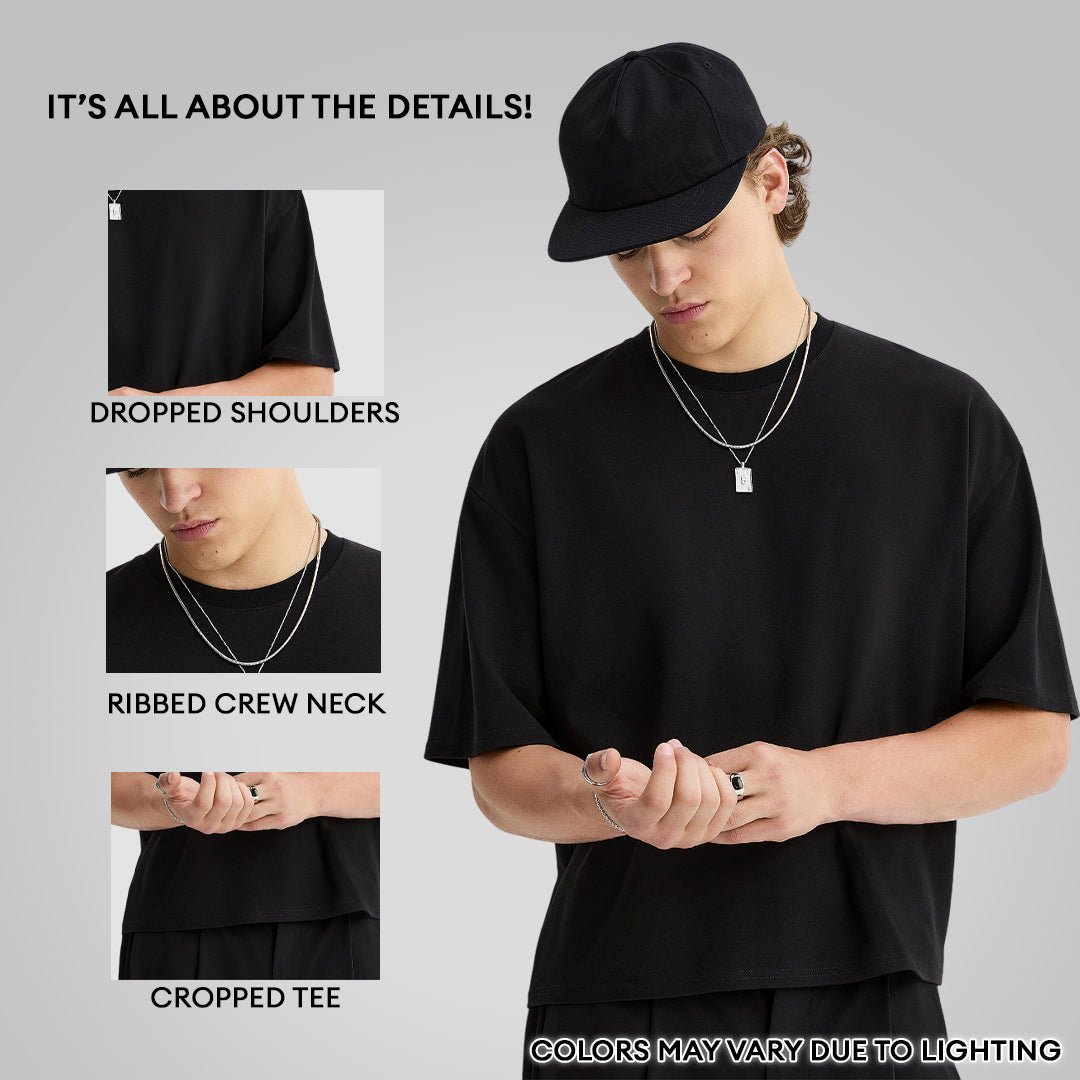 OVERSIZED CROPPED